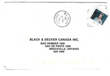 1988 Canada - Foxtrap, Newfoundland CDS Cancel - Product Warranty Card