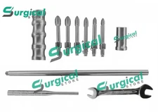 Universal Nail Extractor Intramedullary Orthopedic Instrument Set 11 PCS Best A+