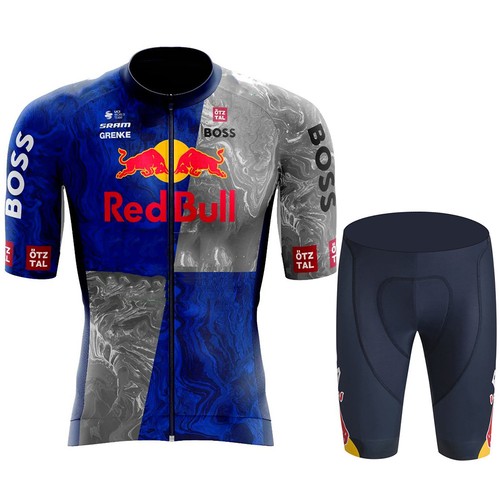 Completo ciclismo Red Bull Corto sportivo da uomo estivo - Foto 145 di 164