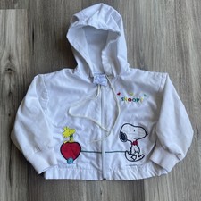 Vintage Peanuts Collection by Quiltex Snoopy Jacket Size 9 Months Woodstock