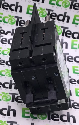 AIRPAX LELHK11-1REC4-53-20.0-B-01-V, 2POLE 20AMP BREAKER - Picture 3 of 3
