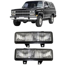 For Chevy Blazer Signal Light 1989-1991 Pair Driver And Passenger Side