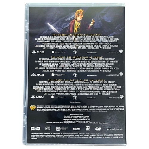 Lord Of The Rings & Hobbit Trilogy Box Set R4 DVD Theatrical Movie Only 6 Disc - Picture 7 of 13