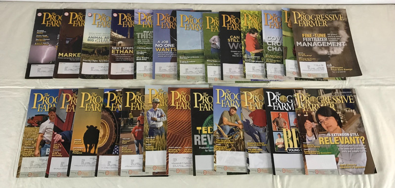 24 - 2009 to 2011 The Progressive Farmer Magazines Group Lot