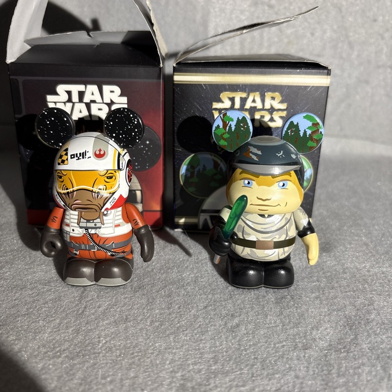 DISNEY Vinylmation Park - 3" Star Wars Luke Skywalker  And Ello Asty