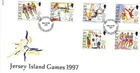 Jersey Comm/FDC - Jersey Island Games - 1996 (JES373)