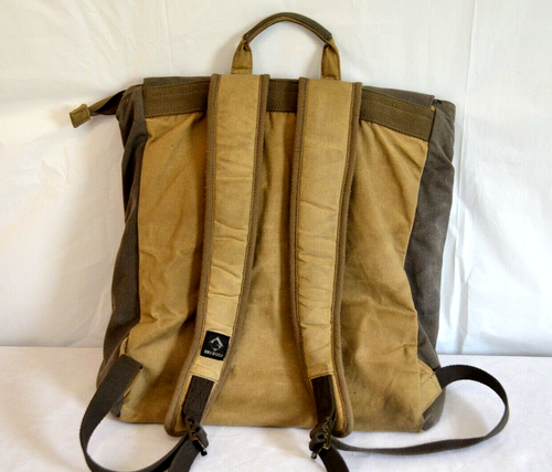 Dri-Duck Khaki Heavy Duty Adventurers Bag - Back Pack Canvas Hiker - Picture 2 of 2