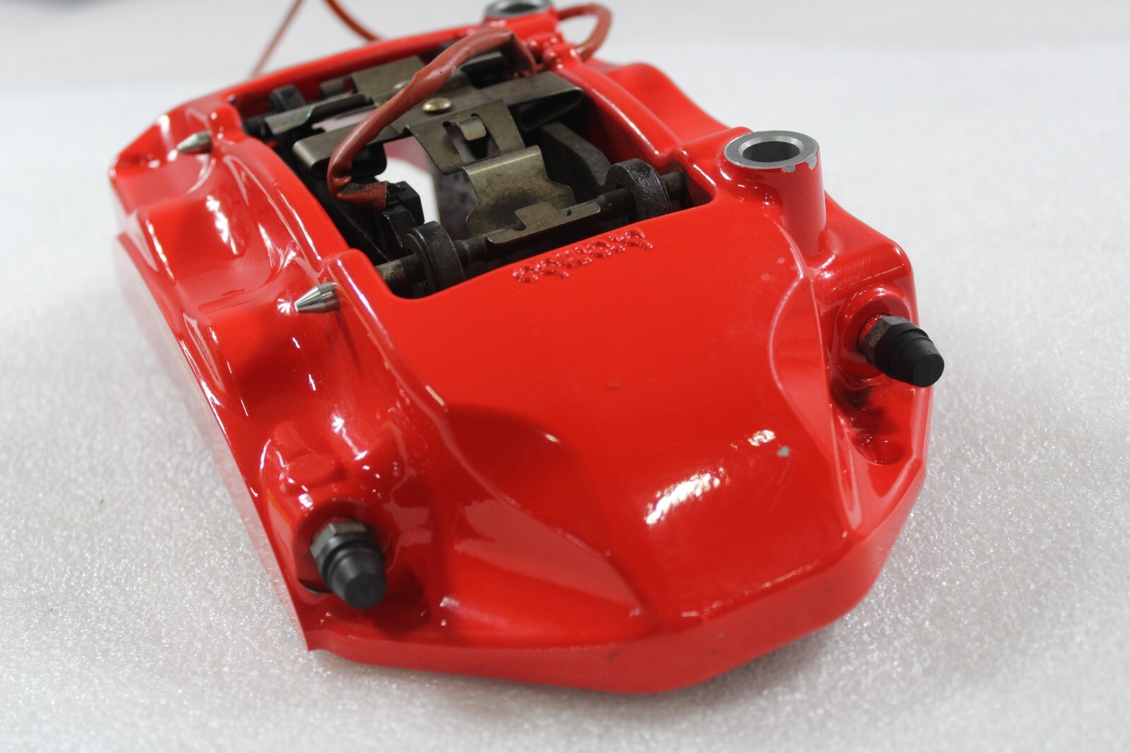 Ferrari GTC4 Lusso, LH, Left, Rear Brake Caliper, Some Chips, Red, P/N 315581