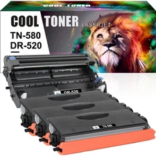 DR520 Drum TN580 Toner Cartridge For Brother HL-5240 HL-5250 MFC-8460N 8660DN