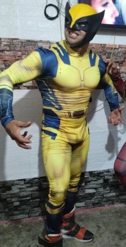 Deadpool 3 Wolverine Cosplay Wolverine Bodysuit Halloween Costume Unisex XL - Picture 7 of 11