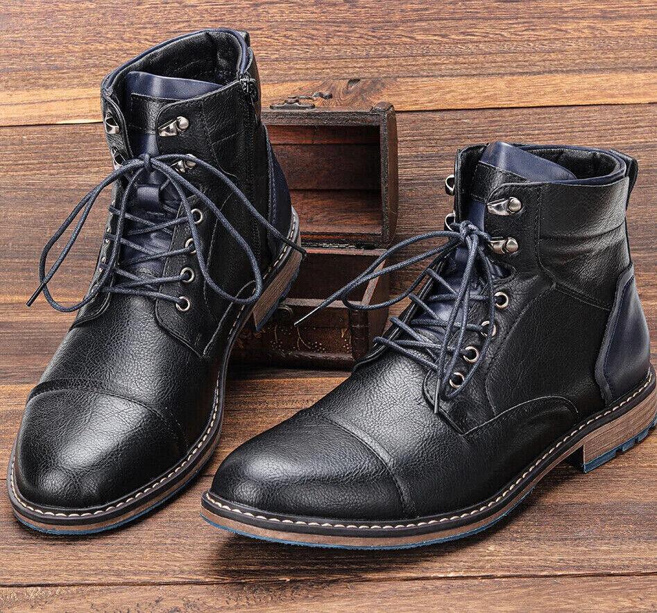 Zapatos Botas De Vestir Para Hombre Elegantes Casuales Calzado Botines