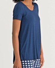 Agnes and Dora Everyday Tee Tunic NAVY BLUE Size S Small NEW w/ TAGS