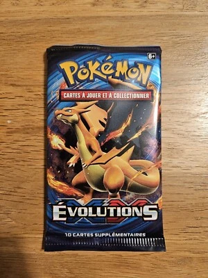 Booster Pokemon Xy Evolutions OUVERT Et Complet illustration Dracaufeu - Photo 1/4