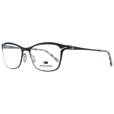 Greater Than Infinity Brille GT019 V01 53 Damen Schwarz