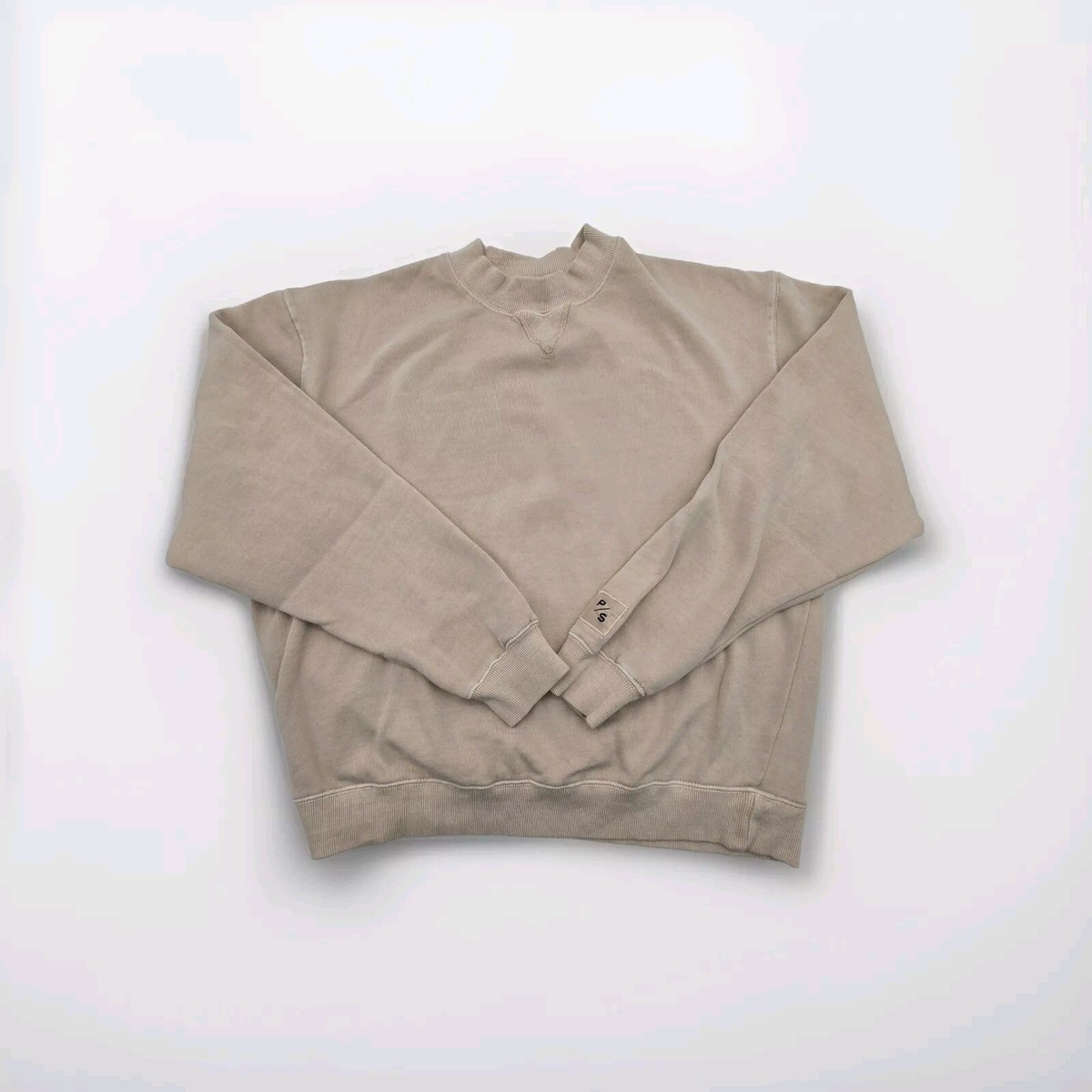 PacSun Pacific Sunwear Sport Sweatshirt Mens XL Brown Crew Long Sleeve