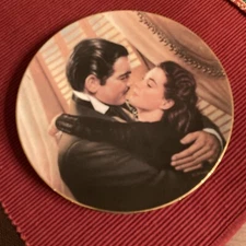 GONE WITH THE WIND CRITIC'S CHOICE "MARRY ME SCARLETT" PLATE ARTIST PAUL JENNIS