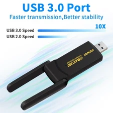 USB 3.0 Wireless Wifi Adapter AX1800 Long Range USB Dongle Dual Band Wifi 6 Card