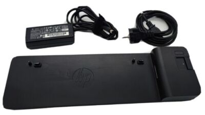 HP 2013 UltraSlim Dockingstation (HSTNN-IX10) mit Netzteil, USB3.0, DisplayPort