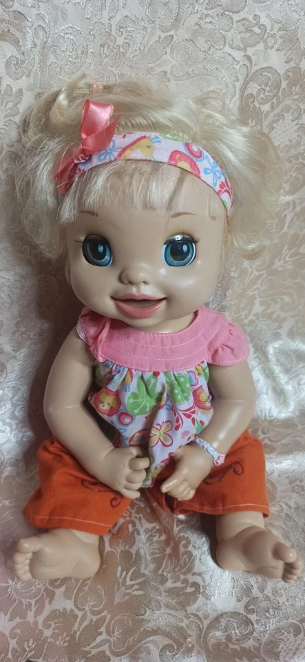 Rara Bambola Baby Alive 2007 Hasbro Learns To Potty + Accessori Poupée - Imagen 4 de 4