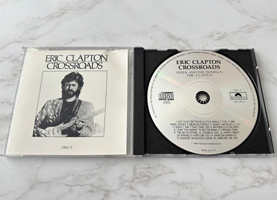 Eric Clapton Crossroads CD TARGET ERA! USA BY PDO! Polydor 835 270-2 DISC 3!