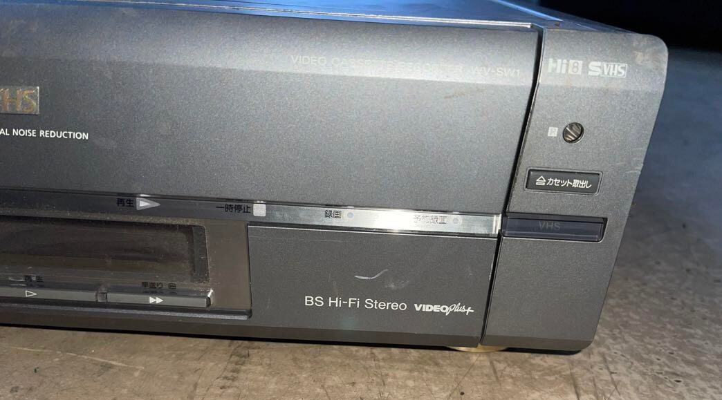 SONY WV-SW1 Hi8 8mm VHS VCR W Video Deck Player Digital Used From