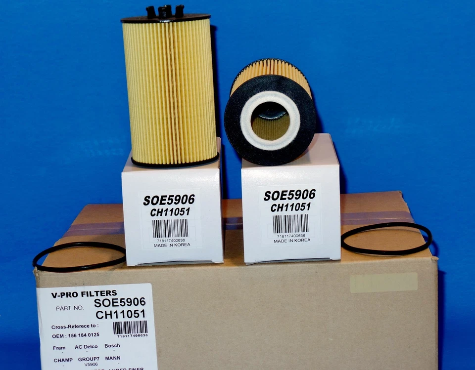 SOE5906 Engine Oil Filter with Gasket Fits:Mercedes-Benz 63 AMG   - Image 2 of 2