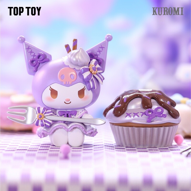 Toptoy Sanrio Kuromi Exclusive Figure Dessert Pastry Maid Series