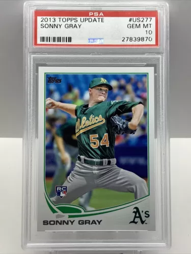 2013 TOPPS UPDATE SONNY GRAY #US277 RC PSA 10 GEM MT