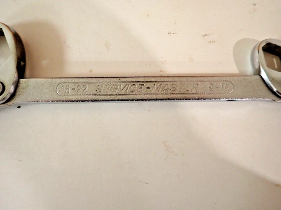 Llave múltiple vintage 15-22 Service Master 9-14 cromo vanadio hecha con Alemania Foto 2 de 3