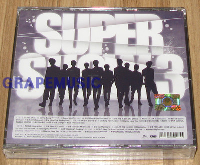 SUPER JUNIOR 3rd Asia Tour Concert SUPER SHOW 3 K-POP 2 CD
