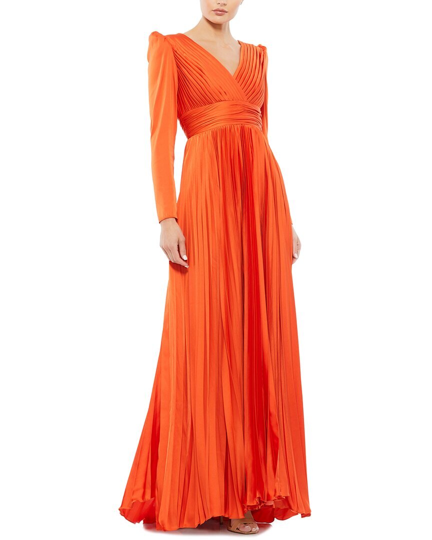 Женское платье Mac Duggal с длинным рукавом 6