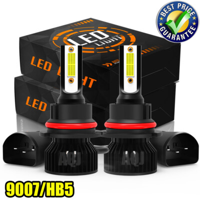 For Nissan Frontier 2001-2020 9007 LED Headlight Hi Low Beam Bulbs Super Bright