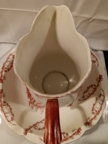 Red Rooster Pitcher And Basin Set Aux Au Provence - Picture 2 of 5