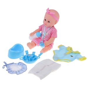 Simulation Realiste Parler Garcon Bebe Poupee Jouer Set Accessoires Enfants Ebay