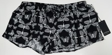 NWT Women s P.J. Salvage Luxe Black White Butterfly Pajama Sleep Shorts S