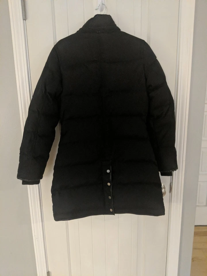 PAJAR CANADA COUGAR Black Down Parka Puffer Winter Jacket Women's Size S - Image 2 of 4