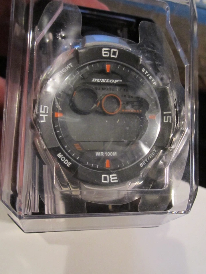 RELOJ CRONÓGRAFO DUNLOP HOMBRE DUN-233-G01 NUEVO EN LA CAJA - BBA-27 Foto 4 de 4