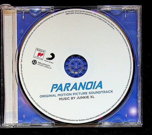 Paranoia 2013 Original Motion Picture Soundtrack Thriller Movie Tie-in 2013 CD - Picture 3 of 4
