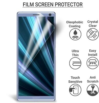 Lot De 6 Films De Protection écran ARRIÈRE Pour Sony Xperia L4 - Transparents, Marque Savvies, Neufs
