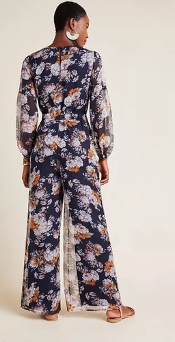 RARO $180 NUEVO CON ETIQUETAS Anthropologie Mono Estampado Jacquard Floral Pequeño por Ali & Jay - Imagen 5 de 13