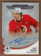 2020-21 ULTIMATE COLLECTION ULTIMATE INTRODUCTIONS AUTO #UI58 ALEC REGULA