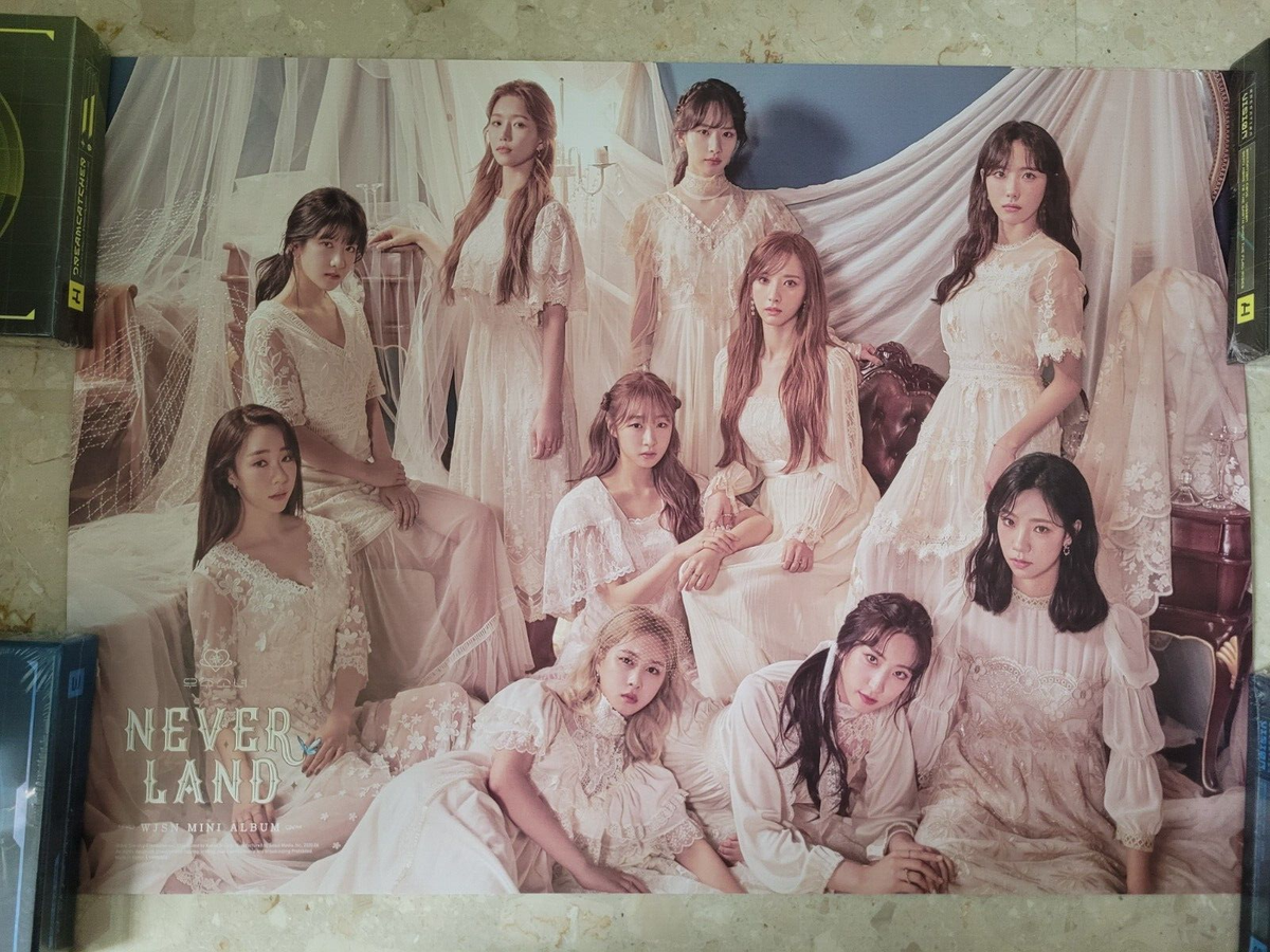 WJSN Official Neverland Poster Album Photocard Unnatural WJ