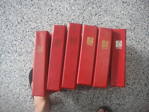 FLEETWOOD China Stamp First Day Cover Album x6,Nice Condition