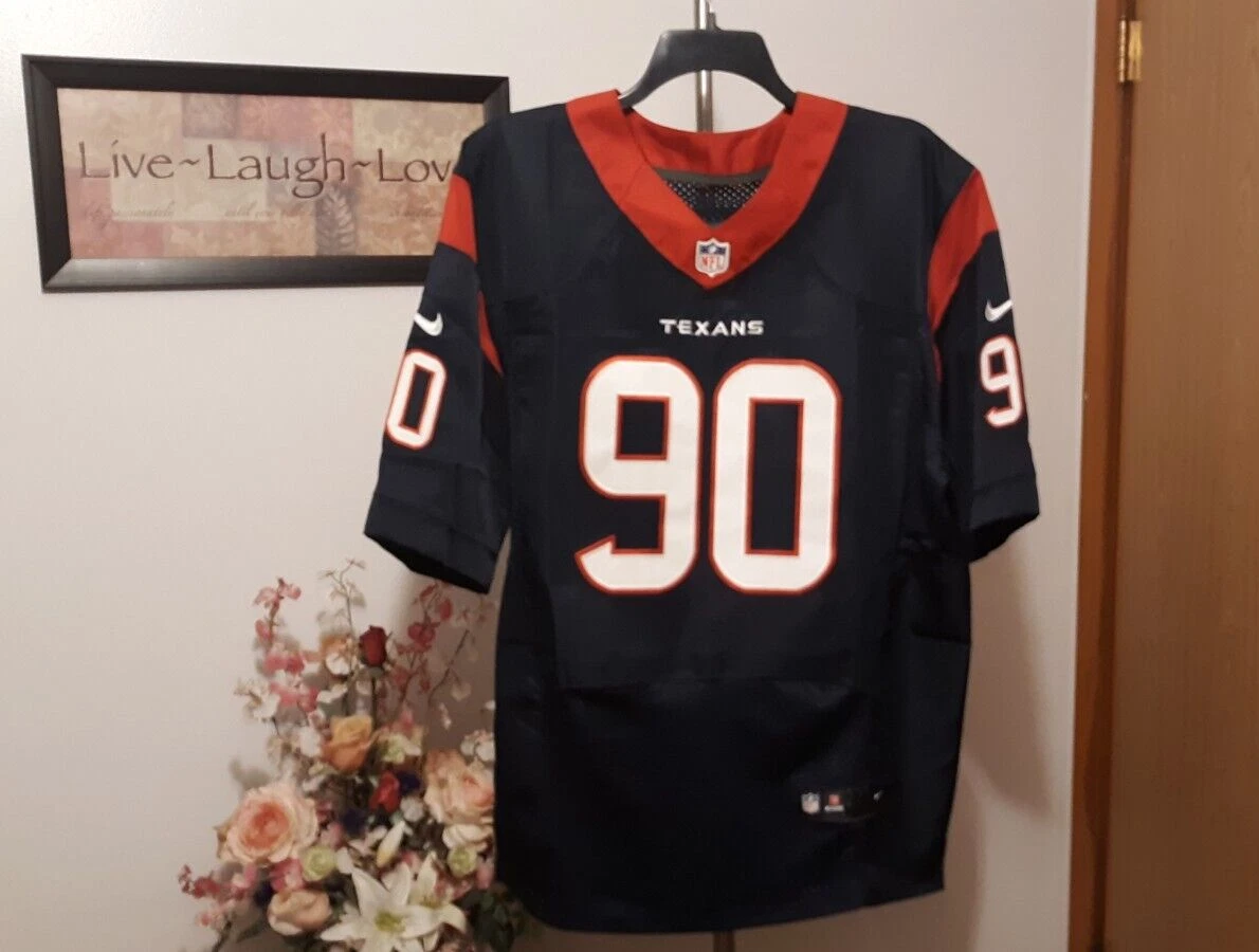 Nike Houston Texans No90 Jadeveon Clowney Olive Women's Stitched NFL Limited 2017 Salute to Service Jersey