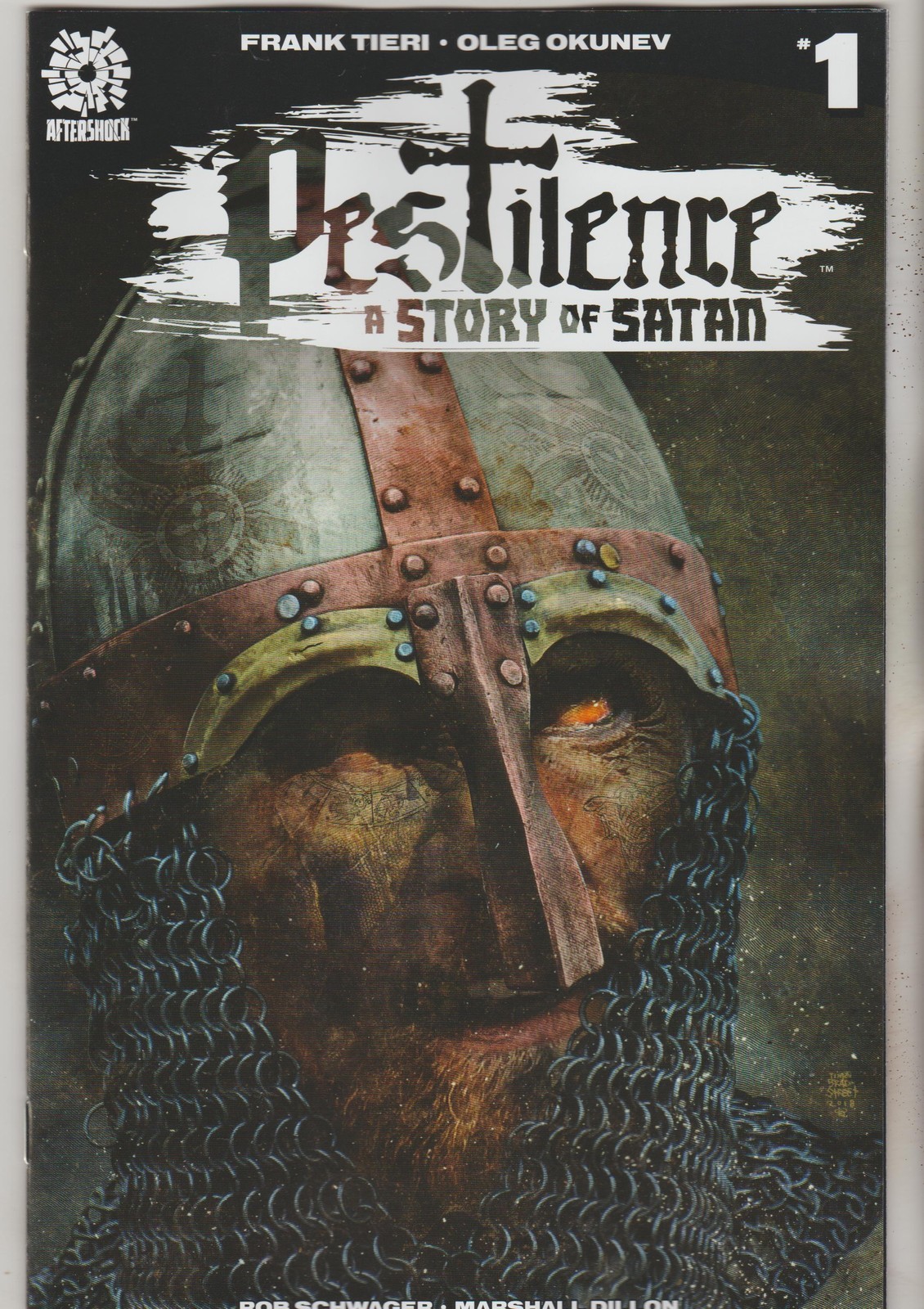 AFTERSHOCK COMICS PESTILENCE A STORY OF SATAN #1 MAY 2018 VARIANT A 1ST PRINT NM
