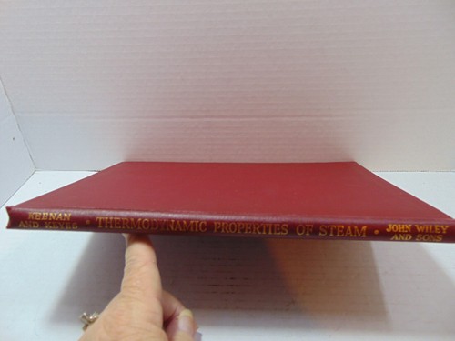 Thermodynamic Properties of Steam by Keenan and Keys(1948, John Wiley & Sons) HB - Picture 3 of 14