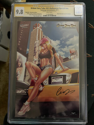 Zenescope Grimm Fairy Tales GFT Halloween NY COMIC CON EXCLUSIVE Signed CGC 9.8