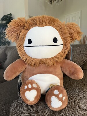Benny the Bigfoot Squeezemallow 19'' Squishmallow Brown