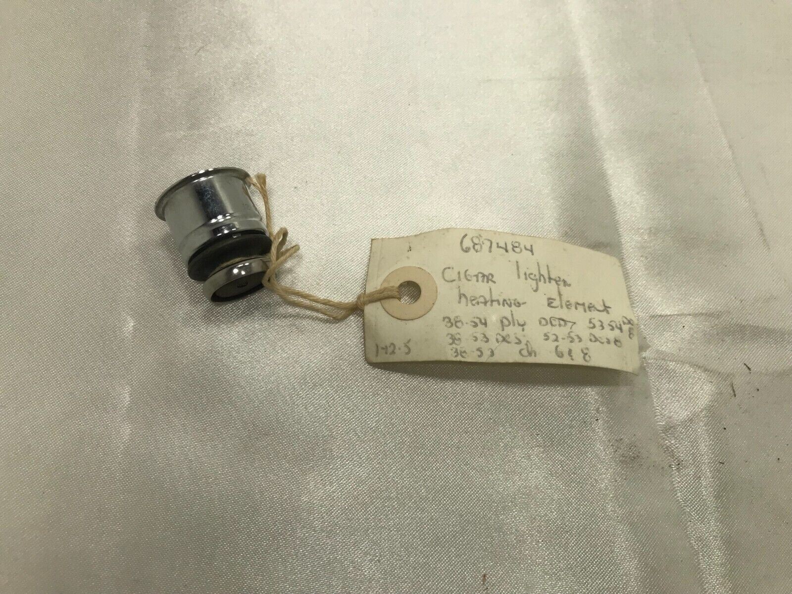 NOS Mopar Cigar Lighter Element 1938-55 Plymouth Dodge DeSoto & Chrysler Models