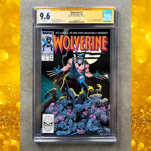 🔥 Wolverine #1 CGC 9.6 Signed by Chris Claremont 1988 1st Wolverine as Patch 🔥